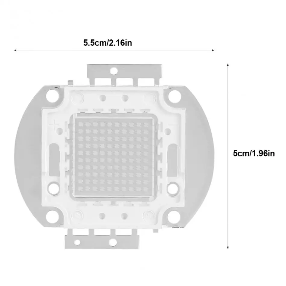 50 Вт UV395-400Nm светодиодный COB чип светильник ультрафиолетовый светильник s для сканирования принтера