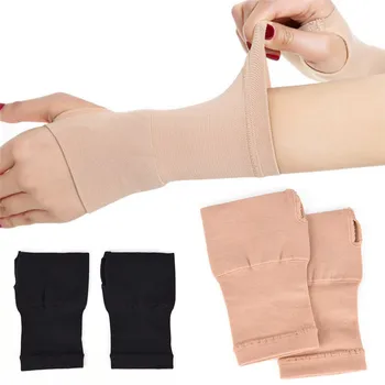 

1 Pair Black & Nude Wrist Brace Gloves Hot Carpal Tunnel Thumb Hand Wrist Brace Support Compression Bandage S/M/L/XL/XXL