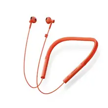 Xiaomi LYXQEJ02JY ожерелье Bluetooth Беспроводные наушники с микрофоном и онлайн-управлением юная версия Hi-Fi музыки