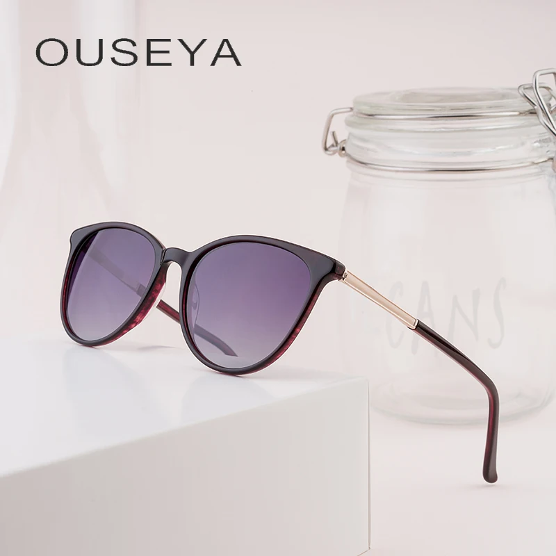 

2018 Newest Cat Eye Acetate Classic Brand Sunglasses Women Hot Sale Full-rim Sun Glasses Shopping Vintage Oculos UV400 #HT880268