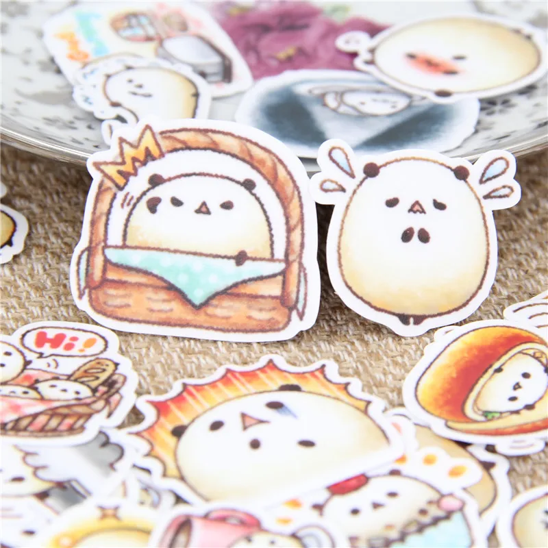 

40 Pcs Spicy panda homemade Paper Stickers for phone waterproof Scrapbooking/ DIY Crafts/ Card Making Sticker Decoration