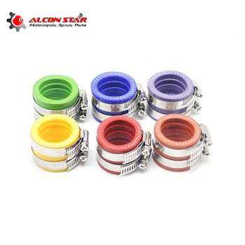 

Alconstar-35/40/45mm Motorcycle Carburetor Adapter Inlet Intake Pipe For MIKUNI OKO KOSO KEIHIN Carburetor UTV ATV Dirt Bike