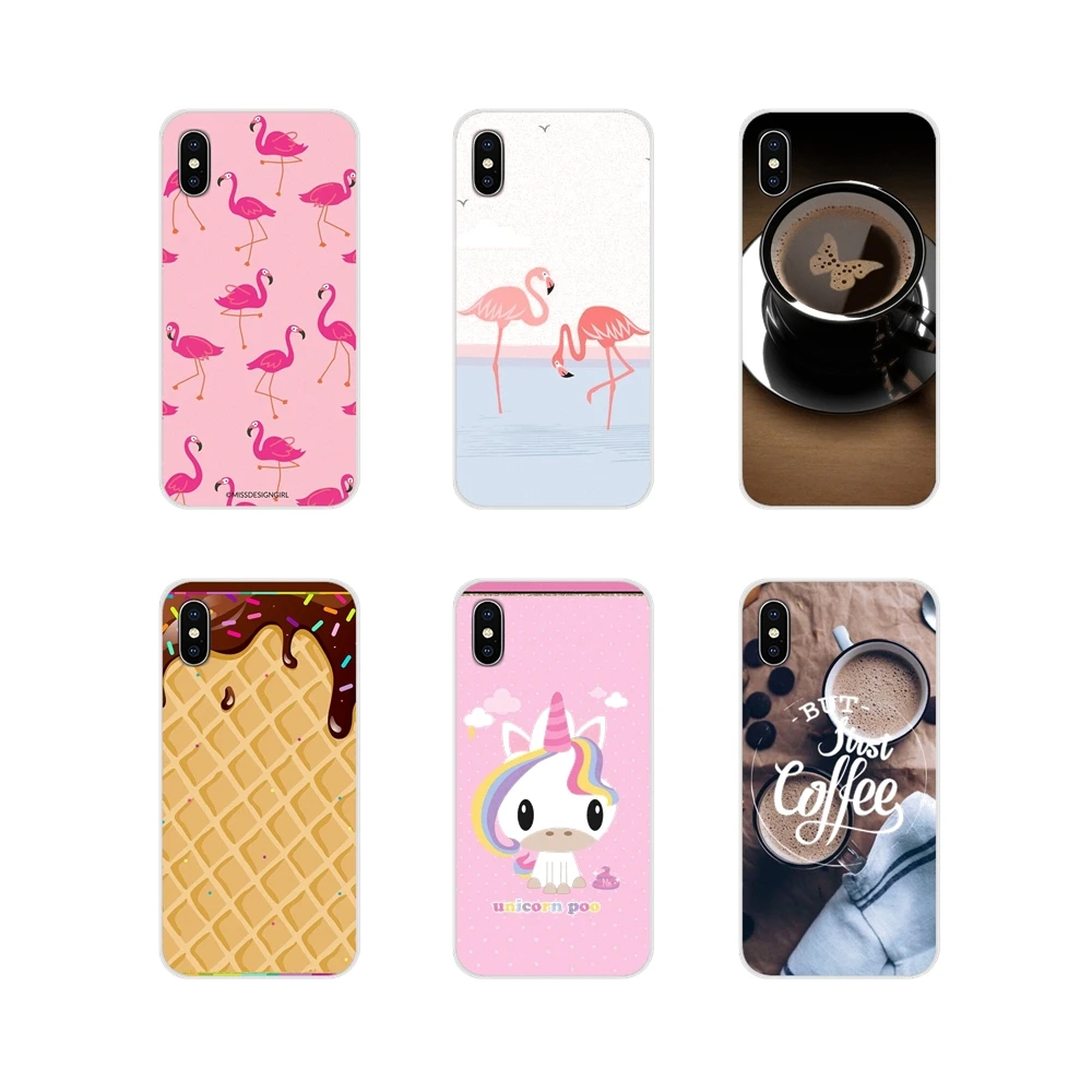 

For Xiaomi Mi6 A1 5X 6X Redmi Note 5 5A 4X 4A 4 3 Plus Pro pocophone F1 Unicorn Cofffee Milk Bottle Flamingo Ice Phone Skin Case