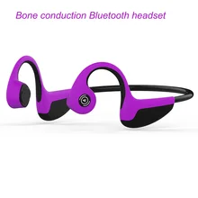 Новые спортивные наушники водонепроницаемые Bluetooth беспроводные костной проводимости ручной стерео гарнитура, наушники с микрофоном для мобильного телефона