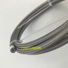 AN3 ID: 1/" Плетеный ss ptfe тефлоновый тормозной шланг для автомобиля мотоцикла Гидравлический тормозной шланг 1 м