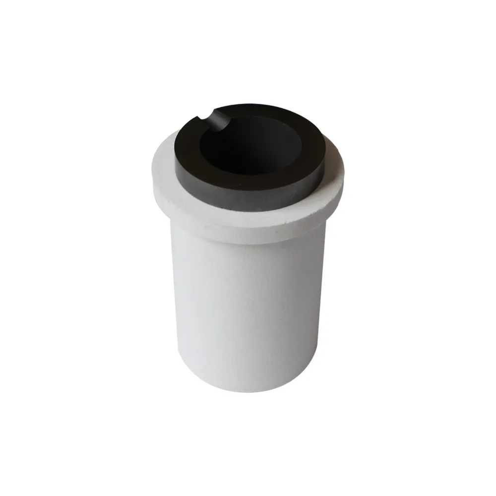 

2.5kg Graphite crucible and ceramic shield for melting gold,silver, induction graphite crucible sets for melting gold/ silver