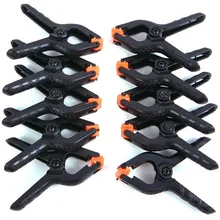 10 Pcs 3 pollici NERO Fotografia In Studio Sfondo supporto del basamento Pinze Scenografia Assemblaggi Pioli Ufficio Pinze(China)