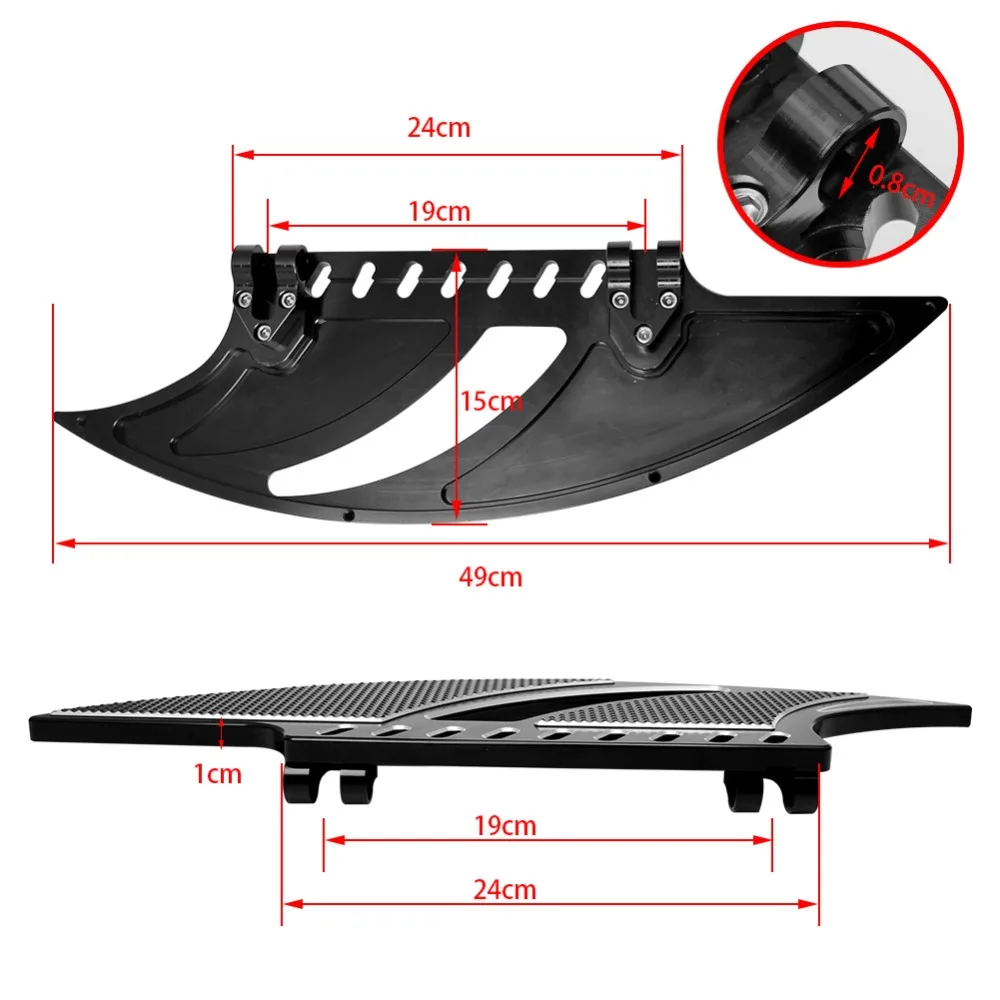 Мотоциклетные передние доски подставка для ног драйвер растягивается подножки подходят для Harley Touring Softail Electra Street Glide