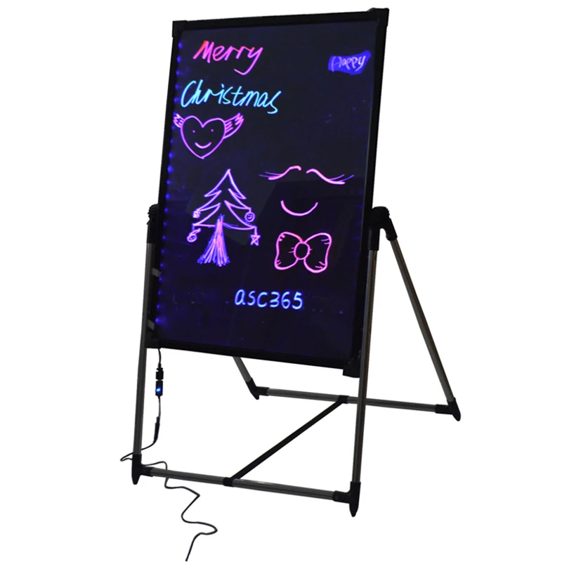 

32*24"LED Writing Board/Menu Sign Board /Erasable Neon Board With 8 Free Pens