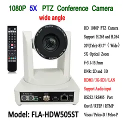 Интерфейс Ethernet 5x оптический зум ptz HD 1080P60 IP видео конференц-камера с выходом 3G-SDI HDMI