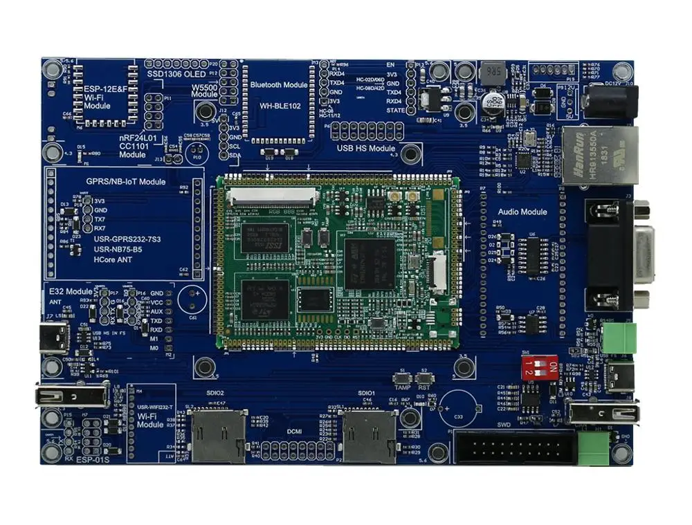 STM32H743XI макетная плата STM32H743XI основная плата+ задняя панель