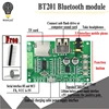 BT201 Dual Mode 5.0 Bluetooth Lossless Audio Power Amplifier Board Module Tf Card U Disk Ble Spp Serial Port Transparent Trans ► Photo 1/6