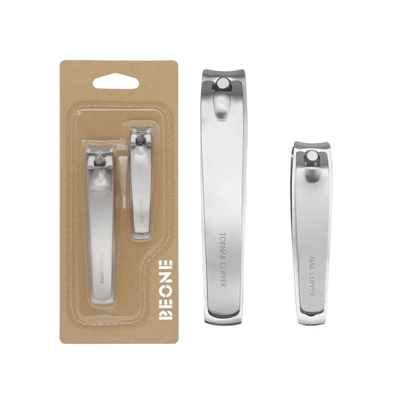 

2pcs/set Professional Stainless Steel Nail Clippers with files Nail Cutter Manicure Nippers Callus Shavers Finger Toe Nail Tools