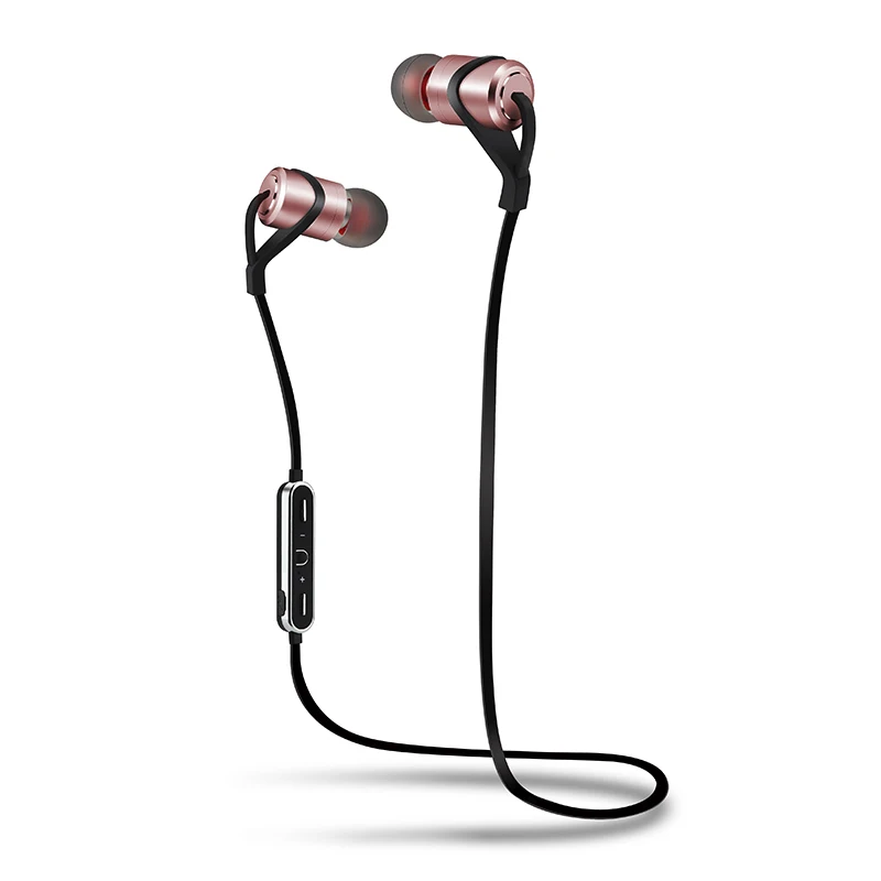 GDLYL Новые беспроводные Bluetooth наушники спортивные для бега Металлическая