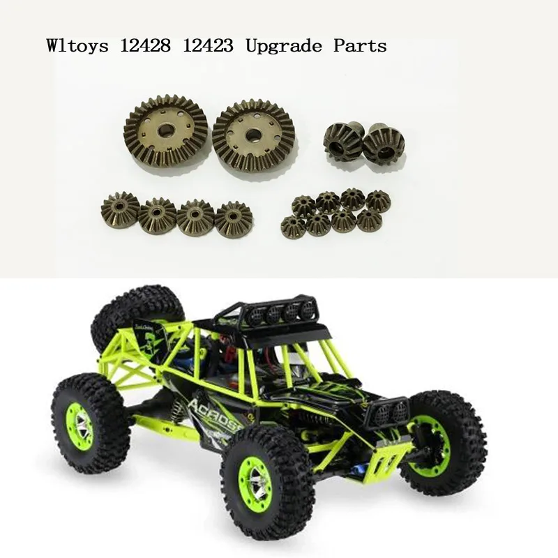 

2sets Upgrade parts 12T 24T 30T Motor Driving Differential Gear Combo Set for WLtoys 12428 12423 12628 1/12 JJRC Q46 RC Car
