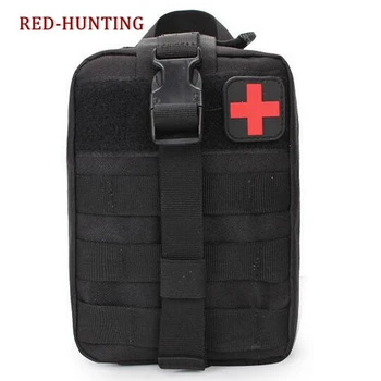 

EMT Rip Away Hook-N-Loop MOLLE Medic Utility Bag First Aid Pouch Black