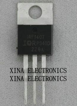 

IRF1407PBF IRF1407 F1407 75V 130A 330W TO-220 ROHS Оригинал 10 шт./лот бесплатная доставка комплект электроники