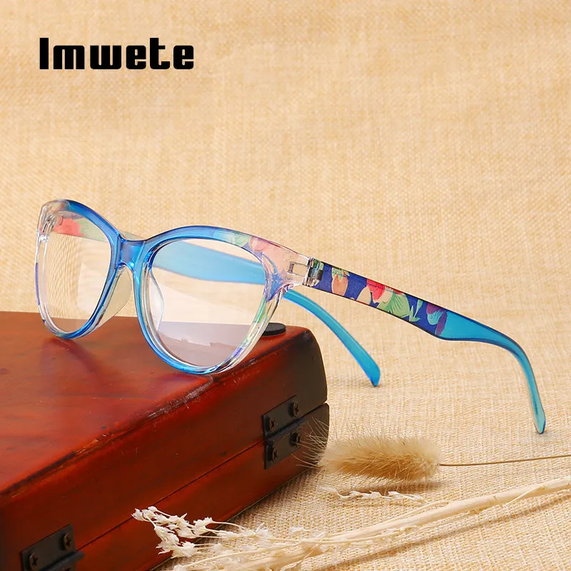 

Imwete Reading Glasses Men Women Ultralight PC Frame Toughness Presbyopic Eye Glasses with Diopter Anti Fatigue Lens Unbreakable