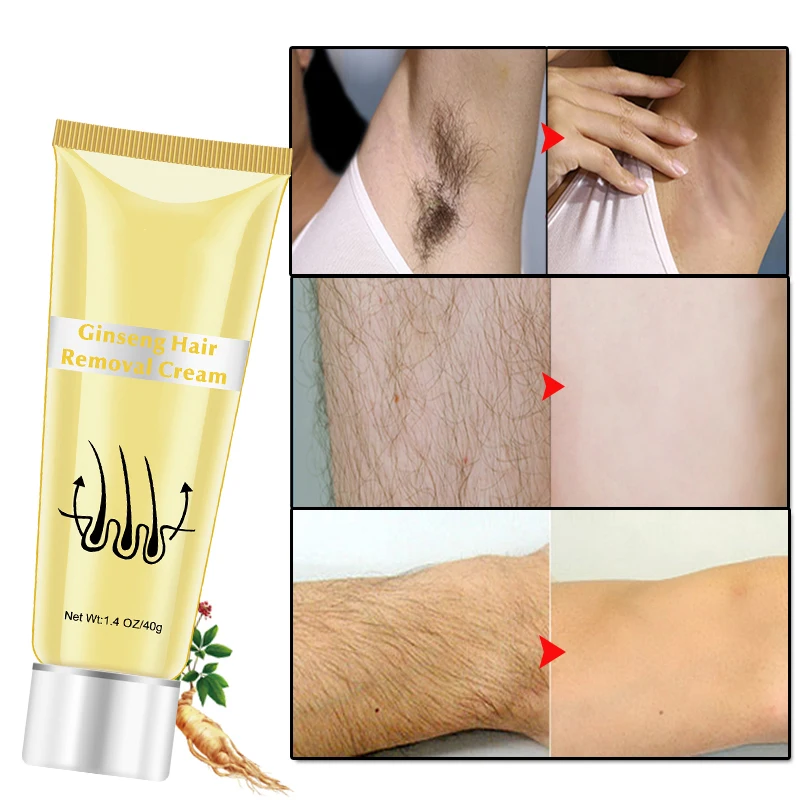 Whitening deep hair removal cream Women Men Natural ...