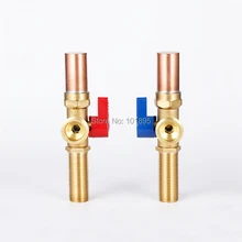 Латунный материал стиральная машина Угловой клапан для воды