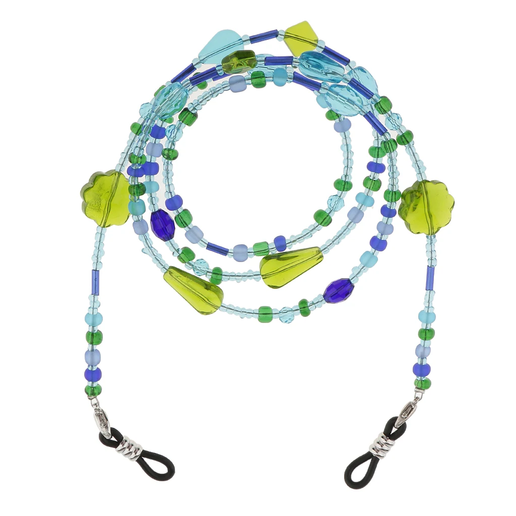 Fashionable Eyeglass Holder Necklace Sun Eye Glass Neck Strap Chain Lanyard Cord for Eye glasses Reading Glasses Sunglasses