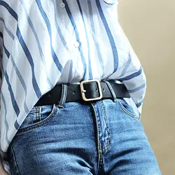 Женский ремень повседневный универсальный короткий ремень женский ремень высокого качества джинсовый ремень