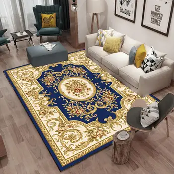 

High Quality European Style Printed Carpet For Living Room Bedroom Anti-slip Floor Mat Fashion Kitchen Carpet Area Rugs