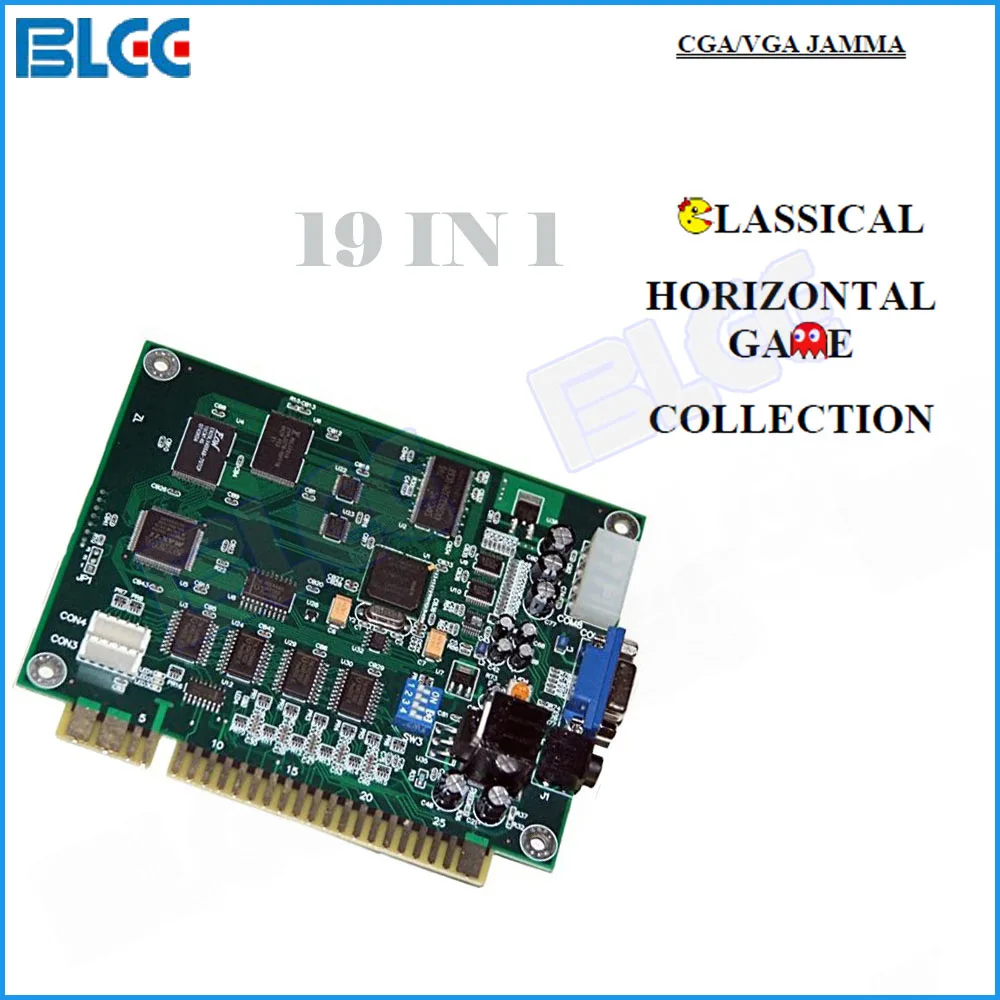 19 в 1 классические аркадные игры доска горизонтальная JAMMA разные PCB Suppotr CGA VGA|jamma multi
