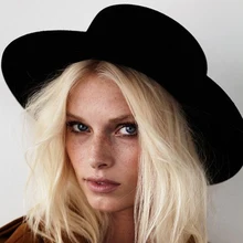 ¡Novedad! gorro de lana de cerdo con punta plana para hombre y mujer