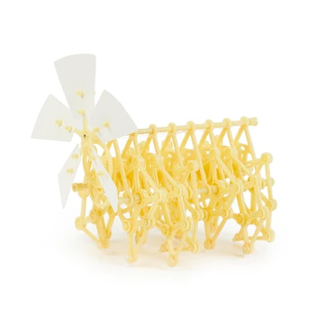 

Landzo Kids Toys Robot DIY Puzzle Wind Powered Walker Walking Strandbeest Assembly Powerful Model Educational Toys Children Gift