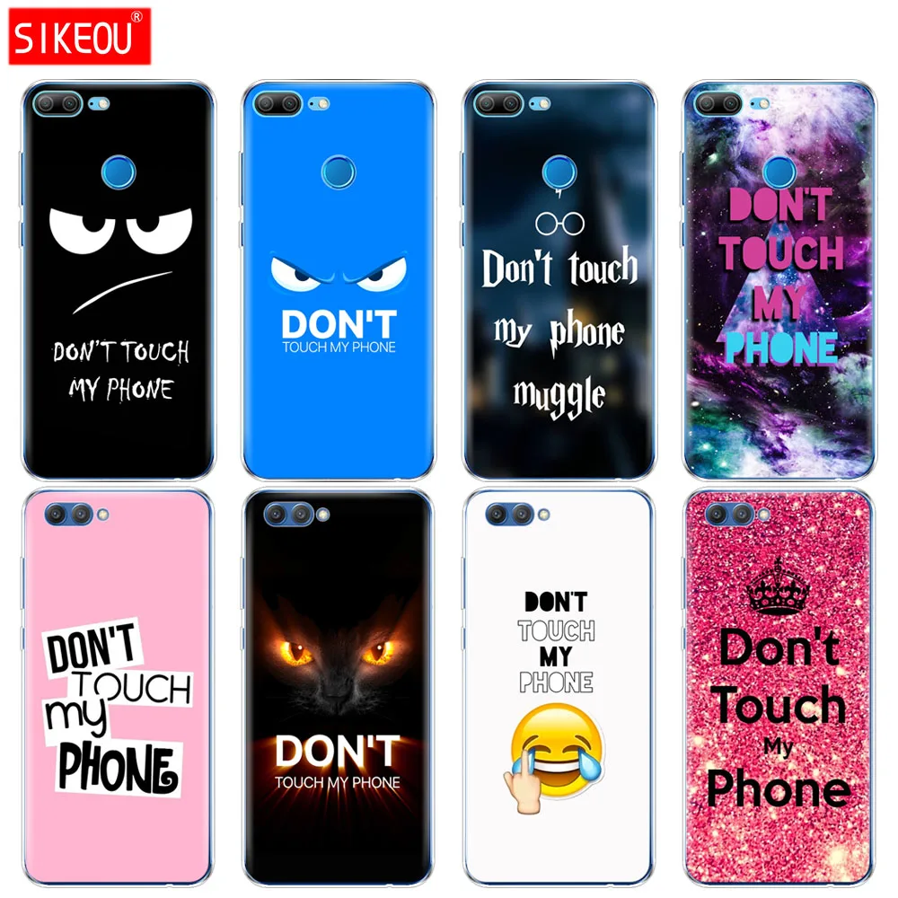 

Silicone Cover phone Case for Huawei Honor 10 V10 3c 4C 5c 5x 4A 6A 6C pro 6X 7X 6 7 8 9 LITE Do Not dont Touch My Phone