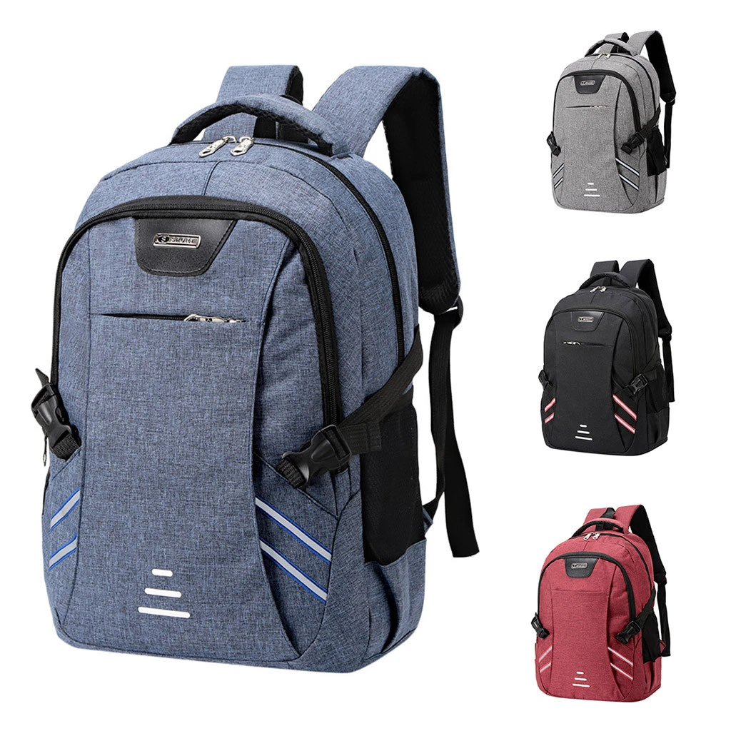 Men's Waterproof Backpack Business Nylon Men Laptop Bag Large Capacity