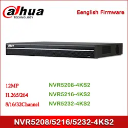 Сетевой видеорегистратор Dahua NVR5208-4KS2 NVR5216-4KS2 NVR5232-4KS2 8/16/32 канала 1U 4K и H.265 Pro Сетевой Видео Регистраторы (V2.00)