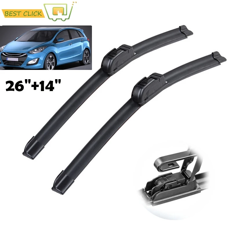 Misima 26" 14" Fit For Hyundai i30 2013 2017 Front Window Wiper