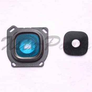 

10PCS Genuine Rear Camera Lens Ring Cover for Samsung Galaxy A8 A800 SM-A800F Camera Glass with Sticker Black/White/Gold