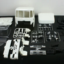 Прицеп трактора hino700 автомобиля Корпуса кузовов кабины Наборы для 1/14 масштаб Tamiya lesu рий модель RC