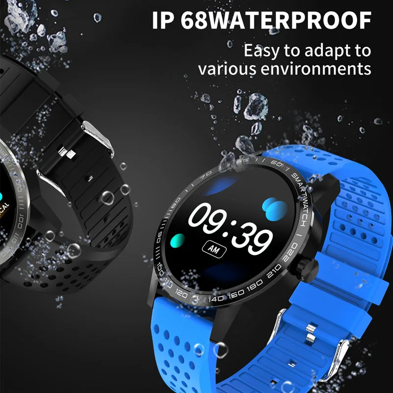 Смарт часы Wearpai с пульсометром фитнес трекер калорийность IP67distance кровяное