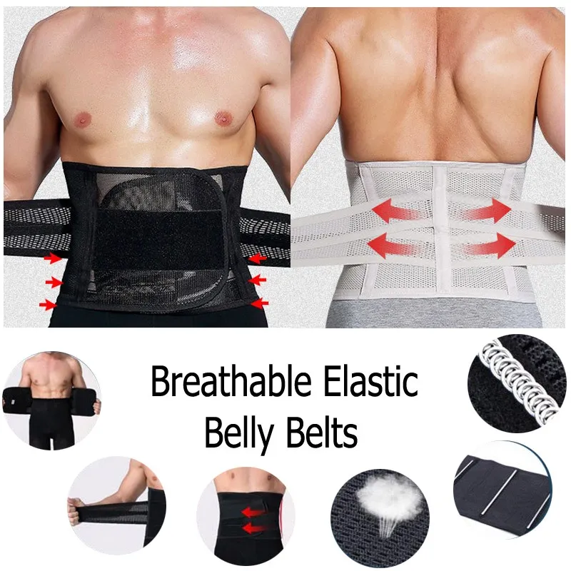 

Waist Belt for Men New Abdomen Fat Burning Girdle Belly Body Sculpting Shaper corset Cummerbund Tummy Slimming Belt Weight Loss