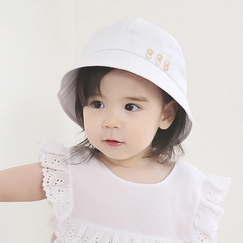 white sun hat toddler