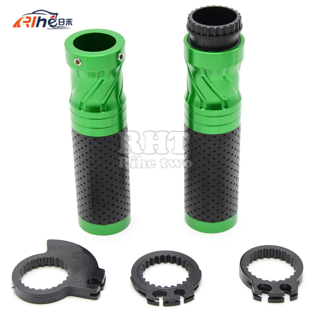 

Universal 7/8" Handle Bar Motorcycle CNC Aluminum Handlebar Hand Grips For kawasaki er6n er-6n er 6n 2016 2015 2014 2013 2012
