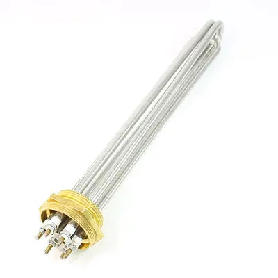 AC 380V 9000W 9KW 6P Terminals Water Boiler Heating Element 3U Tube Heater AC 380V 9000W 9KW 6P Terminals Water Boiler Heating Element 3U Tube Heater