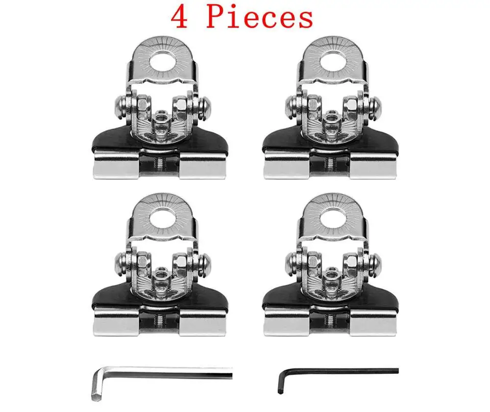 

Universal Stainless Steel Piller Hood Led Light Bar Mount Bracket Clamp Holder for SUV Truck Sedan Hatchback Wagon installing