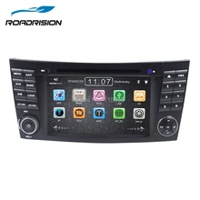 Roadrision 2Din Автомобильный DVD плеер для Mercedes-Benz e-класс/W211/E300/CLK/W209/CLS/W219/g-класс/W463 стереоплеер gps навигации