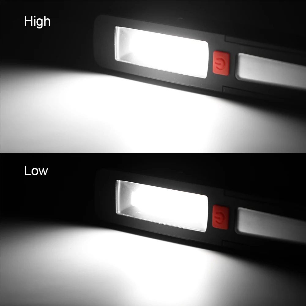 COB Светодиодный фонарь портативный прожектор Поворот на 360 градусов крюк