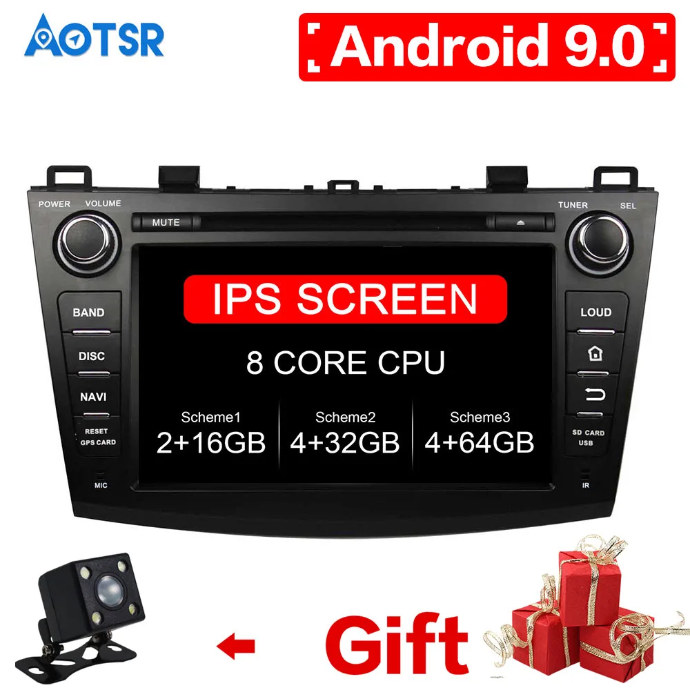 Excellent 8" Android 9.0 4GB 64G multimedia Car Radio Player for MAZDA 3 2009 2010 2011 2012 2 Din Auto DSP IPS tape recorder headunit 0 Excellent 8" Android 9.0 4GB 64G multimedia Car Radio Player for MAZDA 3 2009 2010 2011 2012 2 Din Auto DSP IPS tape recorder headunit 0