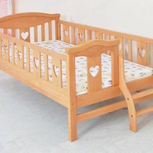 Детская кровать, детская мебель из цельного дерева, детская кровать с лестницей, горит, enfant kinderbett moveis, минималистичный современный muebles 180*110*71 см