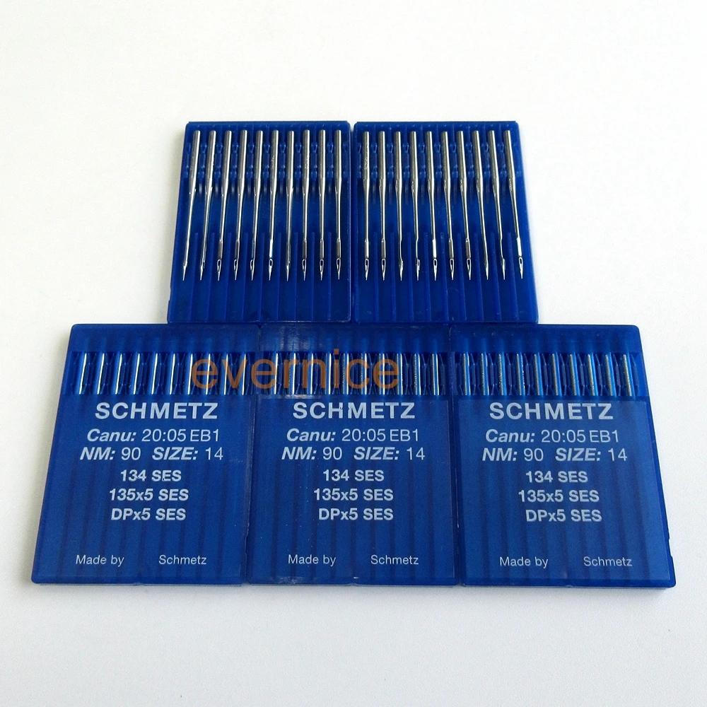 

50 Pcs Schmetz 134 Ses 135X5 Dpx5 Needle For Industrial Sewing Machine