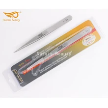 10 шт./партия пинцеты «VETUS» Профессиональный пинцет для наращивания ресниц из нержавеющей стали