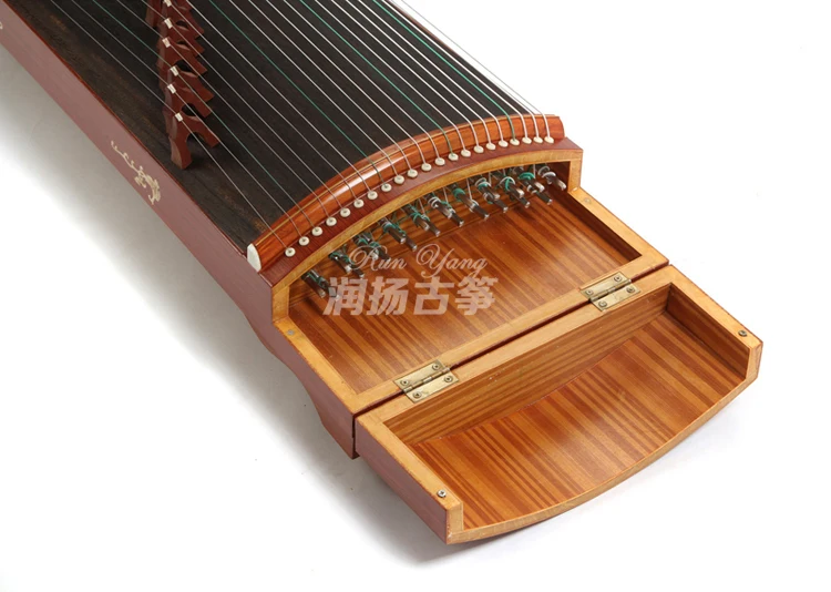 Старшие красные деревянные игры guzheng Аутентичные Музыкальные инструменты EMS