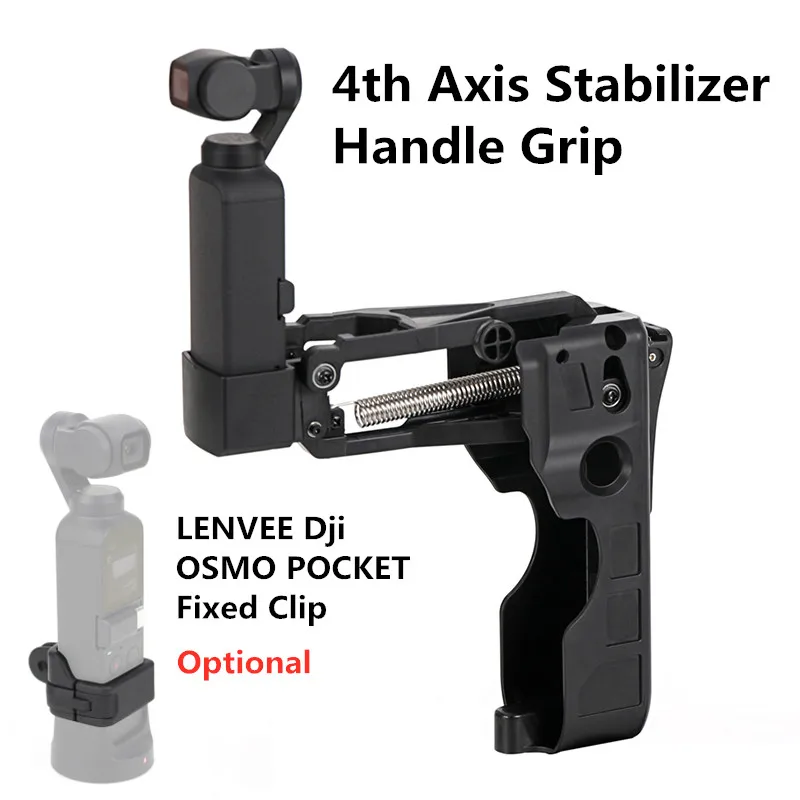 

HOLD-a 4th Axis Stabilizer Handle Grip Arm for DJI Osmo Pocket Z Type Damping Stabilizer Foldable OSMO Pocket Accessory